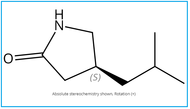 Pregabalin EP impurity A or Pregabalin Lactam S-Isomer